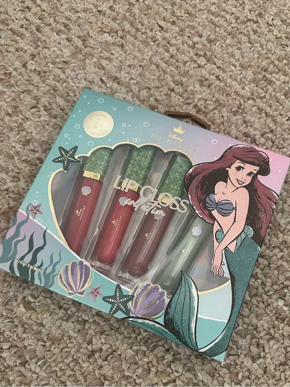 Disney Little Mermaid Ariel Lip Gloss Collection - Picture 2 of 5